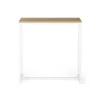 Console DETROIT design industriel bois et métal blanc