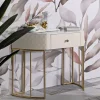 Console effet matelassé Sharon 100x40x75 cm