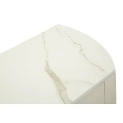 Console effet matelassé Sharon 100x40x75 cm