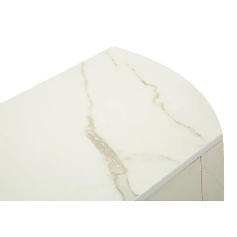 Console effet matelassé Sharon 100x40x75 cm