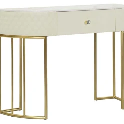 Console effet matelassé Sharon 100x40x75 cm
