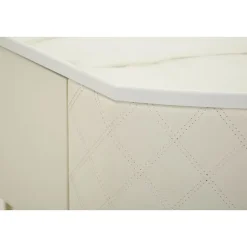 Console effet matelassé Sharon 100x40x75 cm