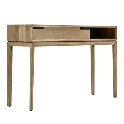 Console en bois 1 grand tiroir 1 niche L.130 cm - KASSIA
