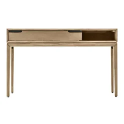 Console en bois 1 grand tiroir 1 niche L.130 cm - KASSIA