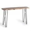 Console en bois d'acacia massif
