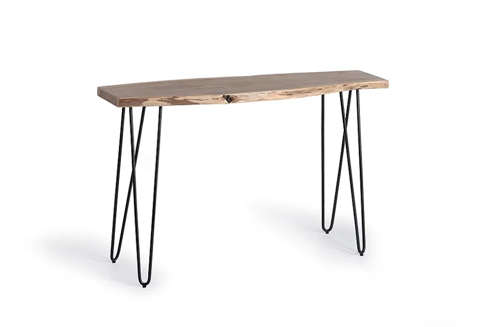 Console en bois d'acacia massif
