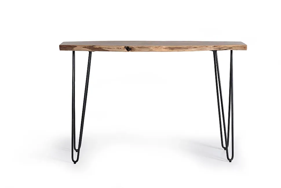 Console en bois d'acacia massif