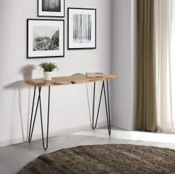 Console en bois d'acacia massif
