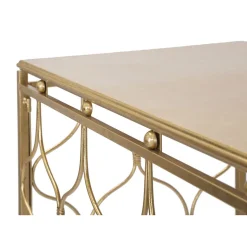 Console en métal doré Arab 96.5x41x78 cm