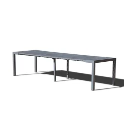 Console extensible 2 à 12 places en aluminium - OLHAO