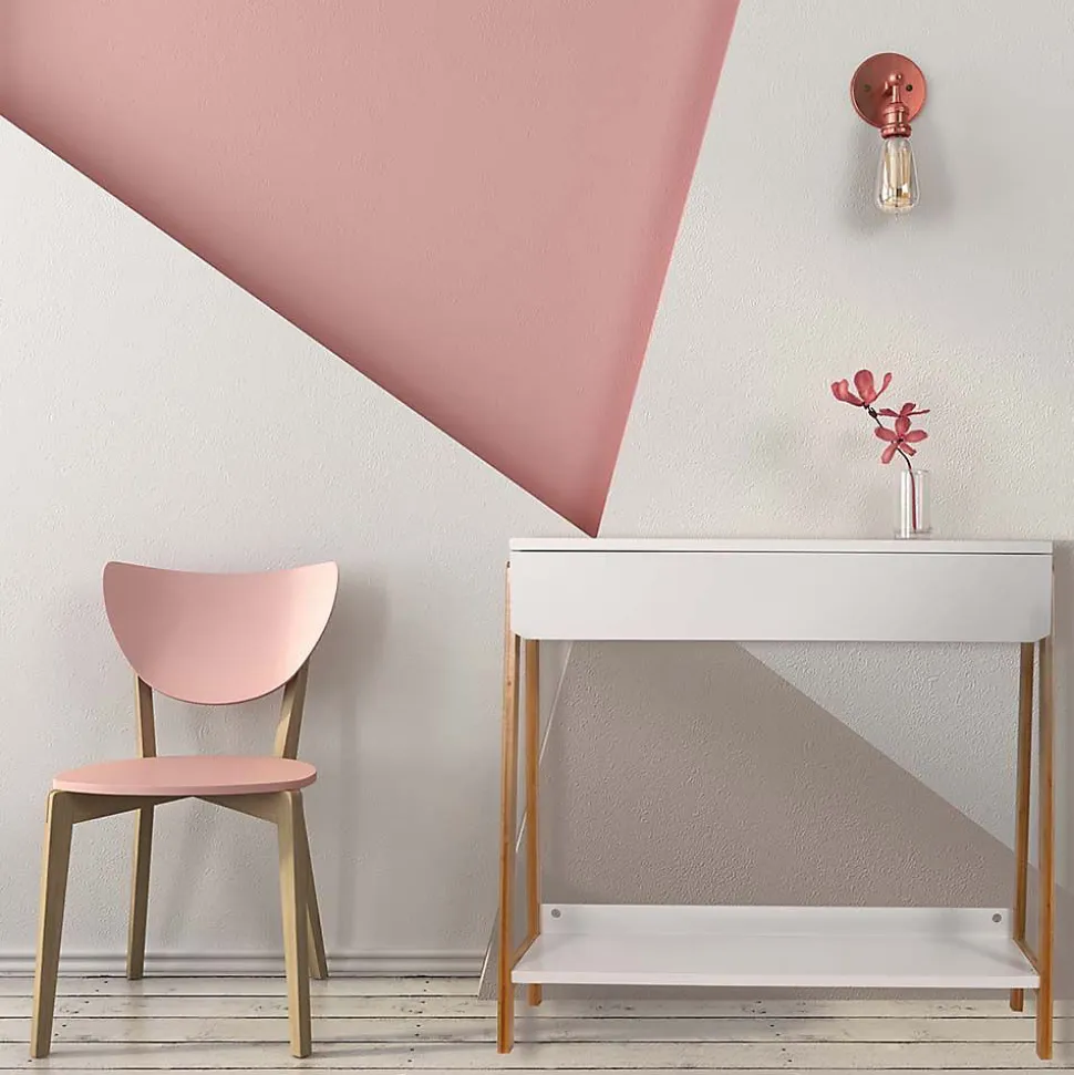 Console scandinave en bois avec tiroir Ida