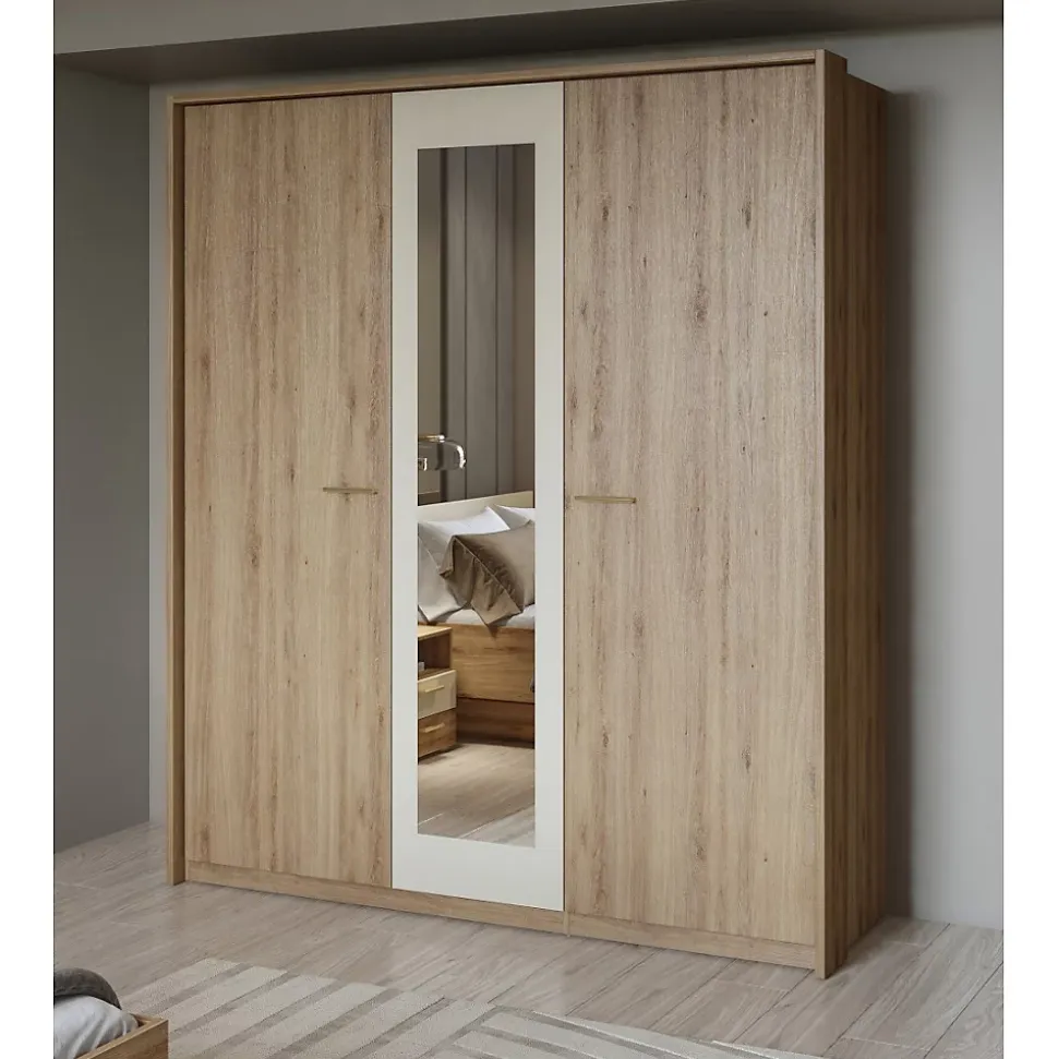 Contour de finition design VERTIGO Pour armoire 3 portes Chene sauvage Elément décoratif