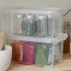 Couvercle en plastique Kaze transparent l. 17,5 x L. 27,5 cm