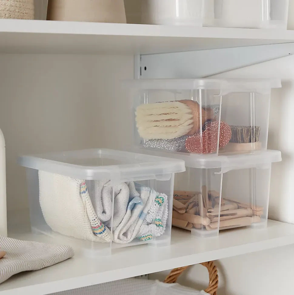 Couvercle en plastique Kaze transparent l. 17,5 x L. 27,5 cm