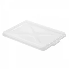 Couvercle pour caisse pleine 400 x 300 x 30 mm - blanc
