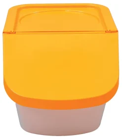 COUVERCLE POUR CONTENEUR UNIVERSEL 40L-L2G - Jaune - l74- L0.1- P43- h2.4- Plastique
