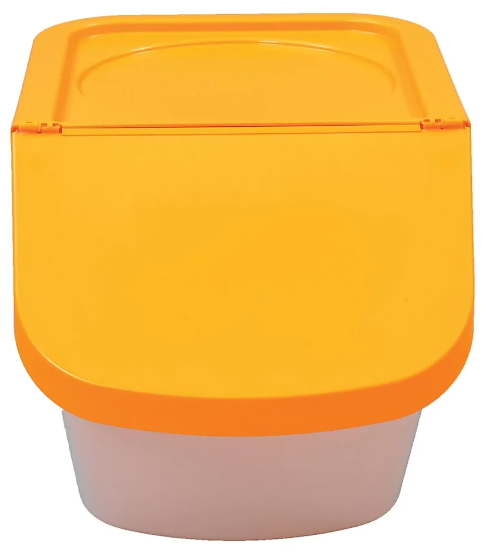 COUVERCLE POUR CONTENEUR UNIVERSEL 40L-L2G - Jaune - l74- L0.1- P43- h2.4- Plastique