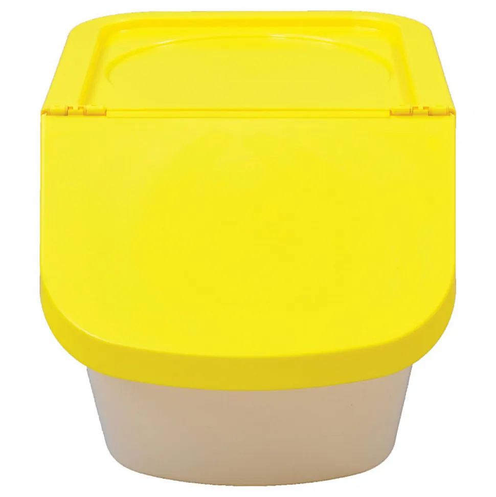 COUVERCLE POUR CONTENEUR UNIVERSEL 40L-L2G - Jaune - l74- L0.1- P43- h2.4- Plastique
