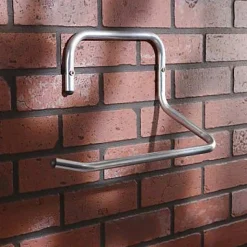 Crochet porte-rouleau papier 30 cm Mottez acier
