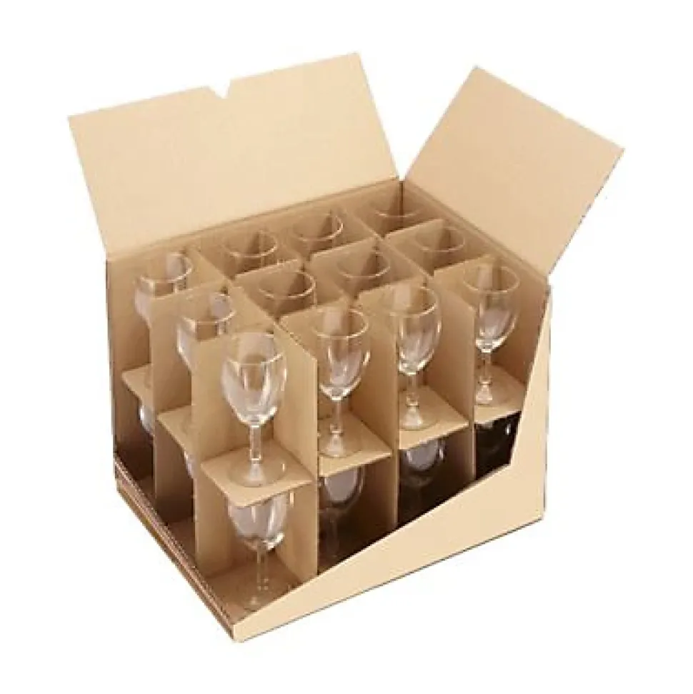 Croisillons de calage en carton Mottez capacité maxi 24 verres