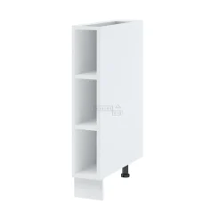 Cuisineandcie - Range bouteille Bellissi Blanc L 15 cm