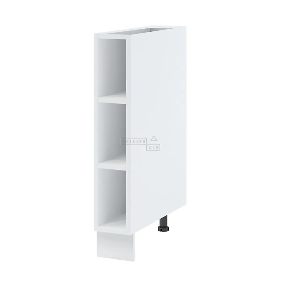 Cuisineandcie - Range bouteille Bellissi Blanc L 15 cm