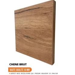 Cuisineandcie - Range bouteille Bellissi Chene L 20 cm