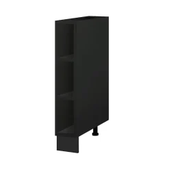 Cuisineandcie - Range bouteille Lovia Noir Mat L 15 cm