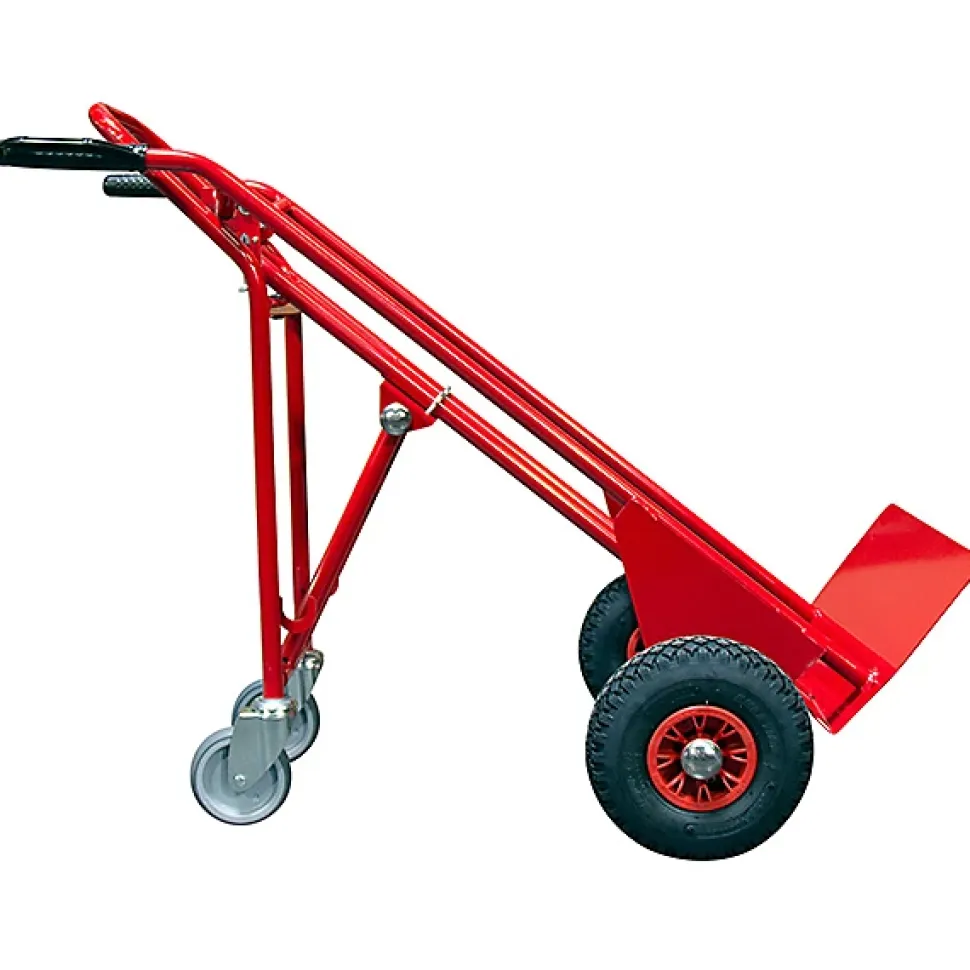 Diable 3 positions acier - Charge max 250kg / 350kg - Roues increvables - 810009344