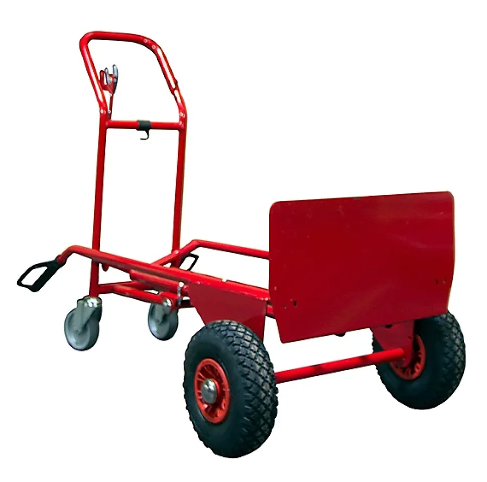 Diable 3 positions acier - Charge max 250kg / 350kg - Roues increvables - 810009344