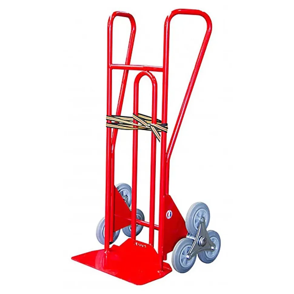 Diable 3 roues charge 250kg - Roues caoutchouc gris non tachant - 810210033