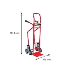 Diable 3 roues charges hautes et volumineuse - 810009645