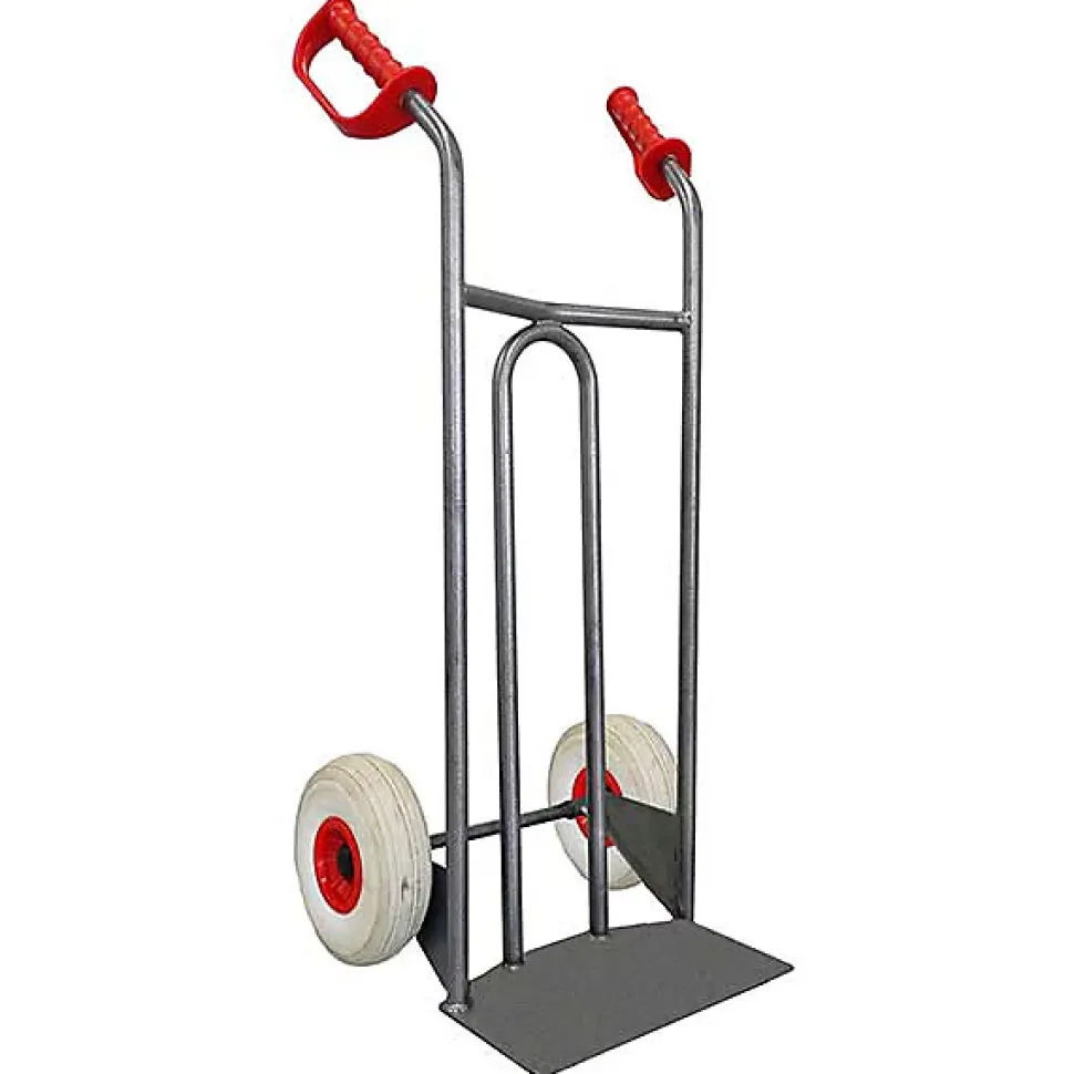 Diable acier charge 250kg - Roues increvables non tachantes silenc. - DVPO-RINC