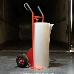 Diable acier charge 250kg - Roues increvables et poignées à gardes - 810200022