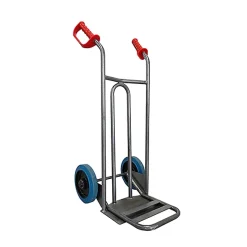Diable acier charge 250kg - Roues pneumatiques - DVPO-RG-BR