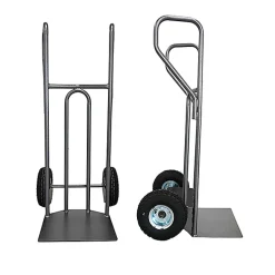 Diable acier charge 250kg - Roues pneumatiques - DVPF1-RG