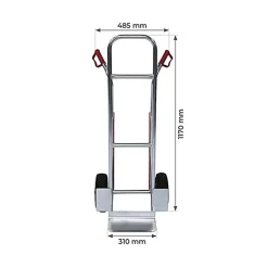 Diable aluminium - Capacité 150kg - MMA20