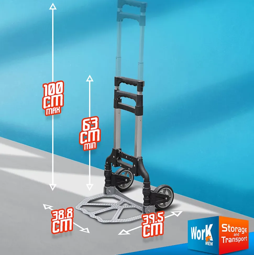 Diable aluminium pliable max 70kg - Work Men
