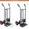 Diable basculement assisté - Roues caoutchouc - Charge max 350kg - 810302120