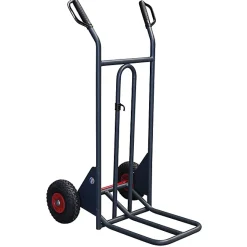 Diable basculement assisté - Roues pneumatiques - Charge max 350kg - 810301121