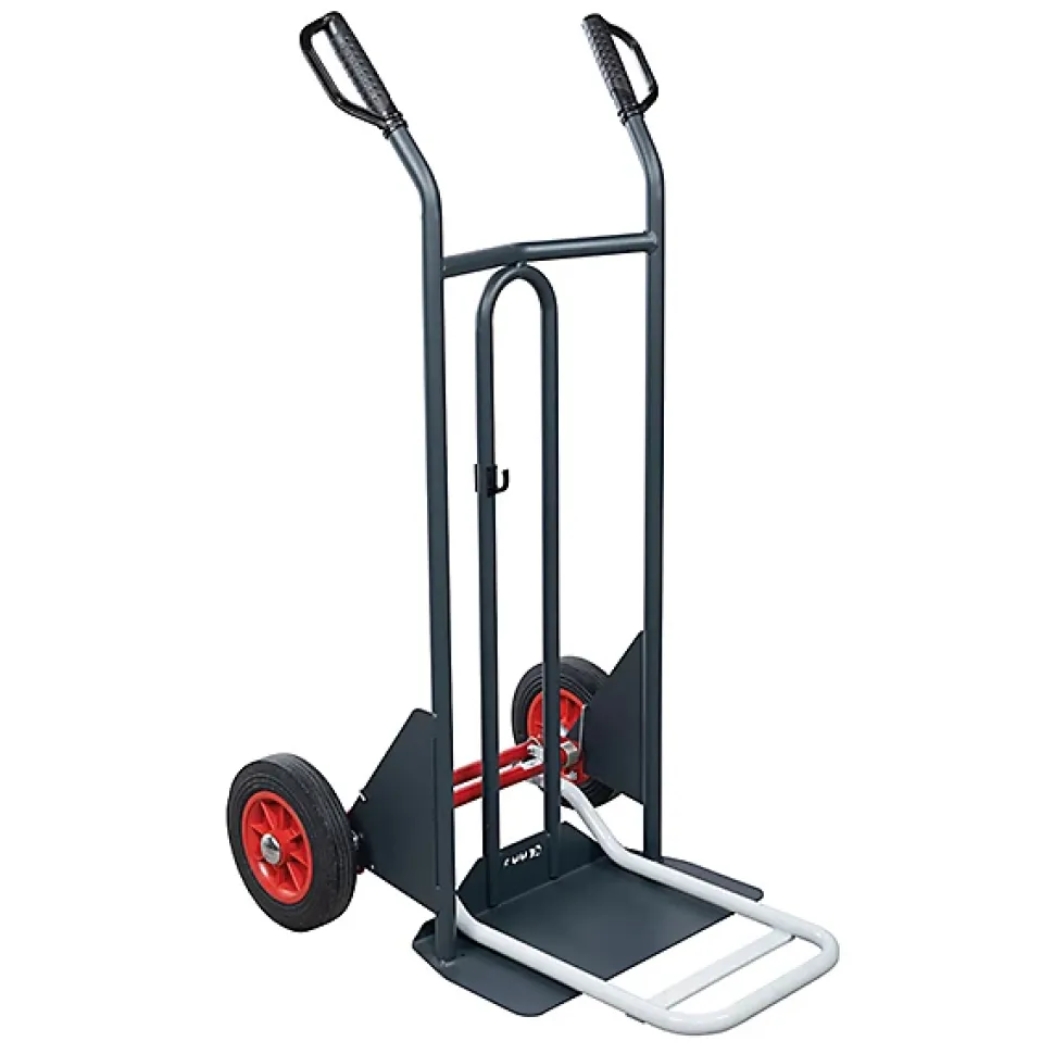 Diable basculement assisté - Roues increvables - Charge max 150kg - 810302122