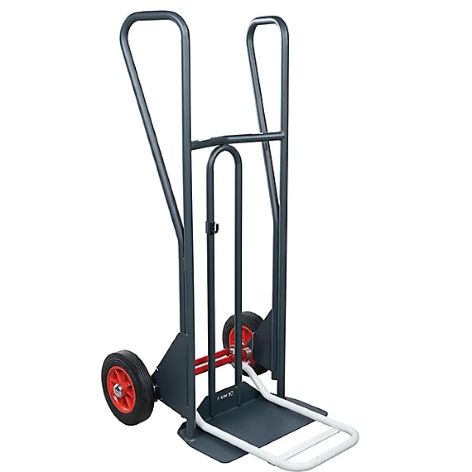 Diable basculement assisté - Roues caoutchouc - Charge max 350kg - 810312120
