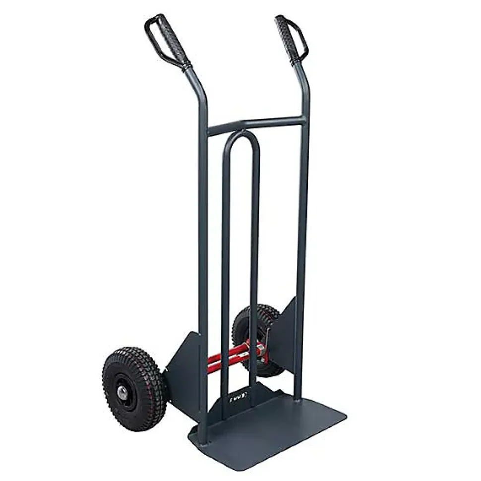 Diable basculement assisté - Roues increvables - Charge max 350kg - 810300122