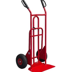 Diable bavette pliante et fixe 250kg - Roues caoutchouc - 810202020