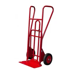 Diable bavette pliante et fixe 250kg - Roues caoutchouc - 810212020
