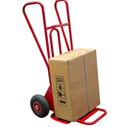Diable bavette pliante et fixe 250kg - Roues caoutchouc - 810212020