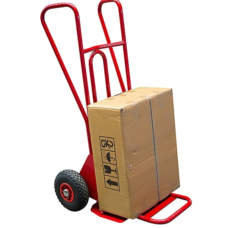 Diable bavette pliante et fixe 250kg - Roues pneumatiques - 810212021