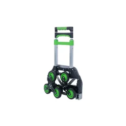 Diable d'escalier en aluminium 2 x 3 roues charge 80 kg