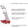 Diable électrique pour escaliers - Charge haute - Charge max 400kg - SKI400