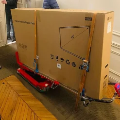 Diable électrique pour escaliers - Charge haute - Charge max 400kg - SKI400